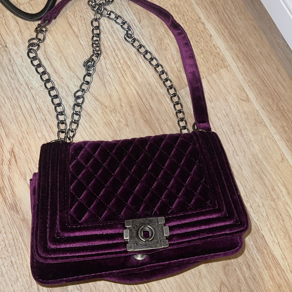 Purple purse